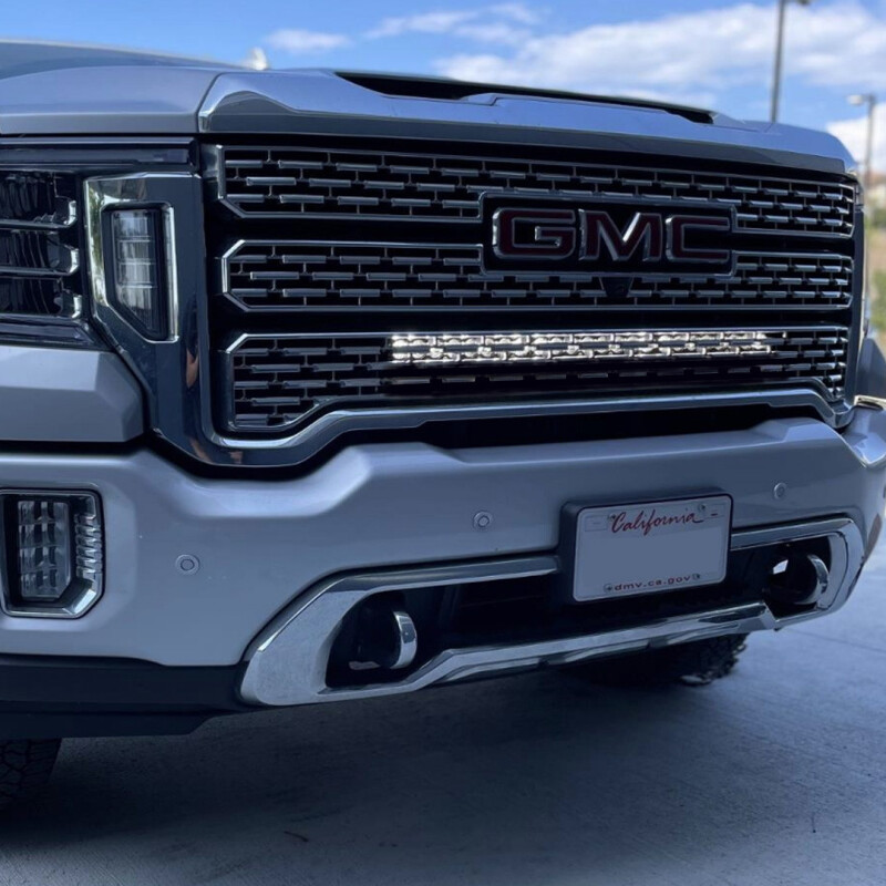 GMC Sierra 3500 Light Bar Kit - Grille - Baja Designs - S8 Driving Combo - `20-`27